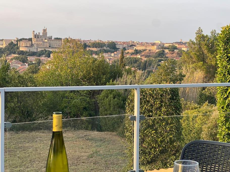 9 Ecluses Canal Du Midi-Maison T3 Belle Vue Avec Piscine Béziers Exteriör bild